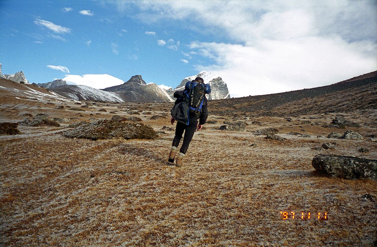 01 Jerome Ryan On Trail From Dingboche To Dughla